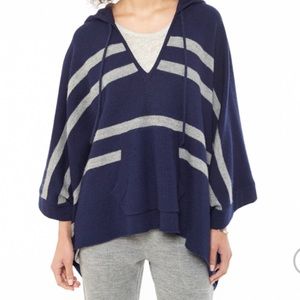 Alternative Apparel Alpaca Striped Poncho